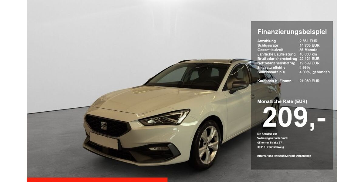 Seat Leon 43.665 km 21.790 &euro; Regensburg 93055
