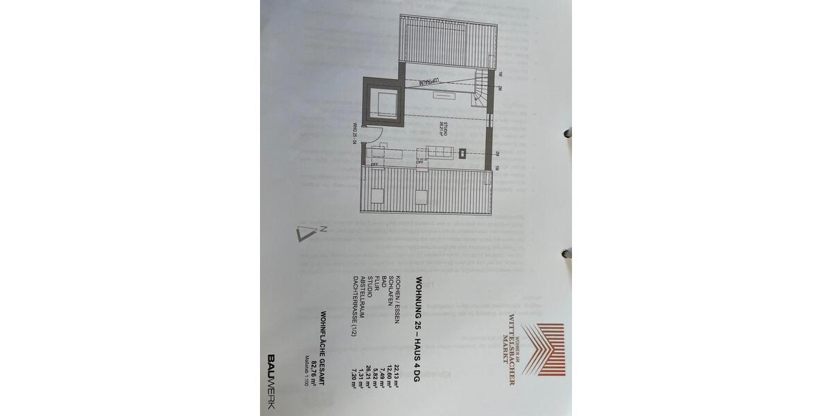 Maisonettenwohnung Langquaid - 3 Zimmer, 83 m&sup2;, 850&euro; | Angebot:26039851