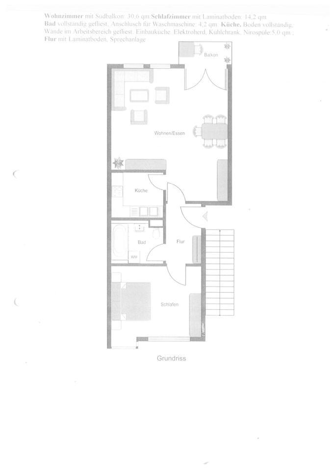 2-Zimmer Wohung
