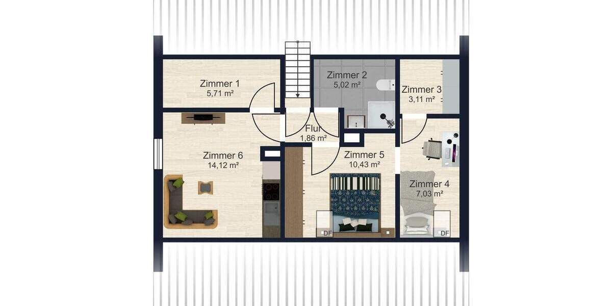 Etagenwohnung Abensberg Arnhofen - 2 Zimmer, 47 m&sup2;, 37.000&euro; | Angebot:25691014