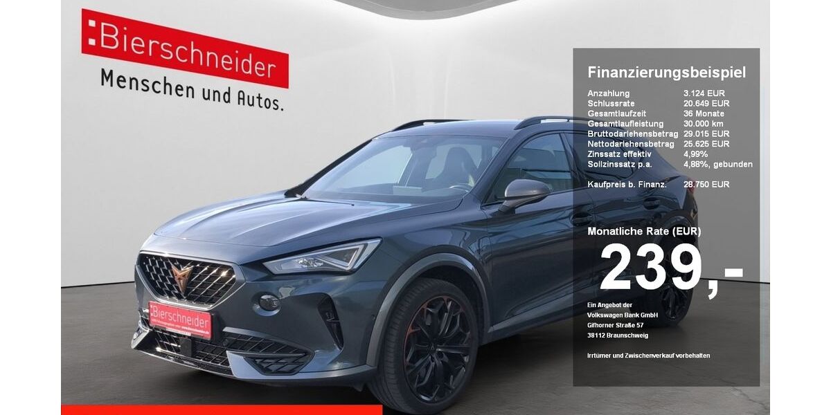 Cupra Formentor 59.405 km 28.190 &euro; Regensburg 93055