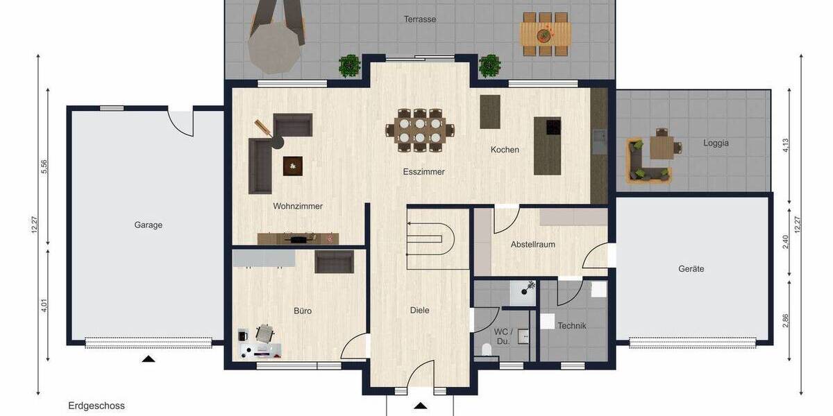 Einfamilienhaus Langquaid Sandsbach - 6 Zimmer, 253 m&sup2;, 997.000&euro; | Angebot:25915329