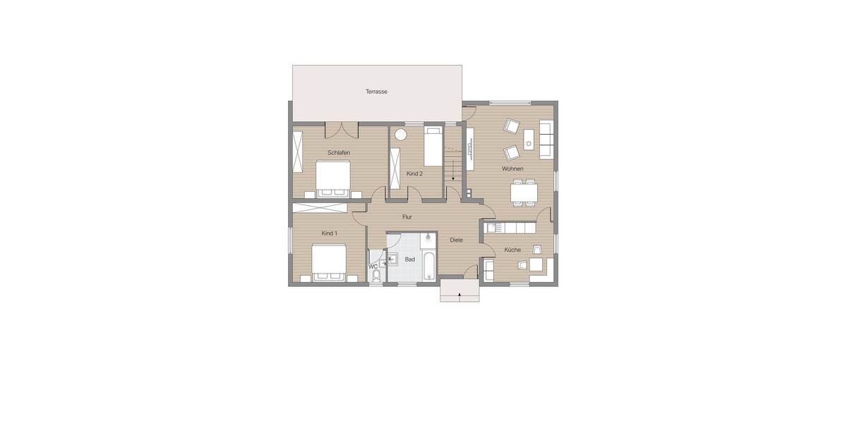 Bungalow Regenstauf Diesenbach - 4 Zimmer, 131 m&sup2;, 465.000&euro; | Angebot:26891634