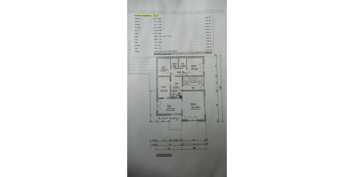 Etagenwohnung Regenstauf - 3 Zimmer, 120 m&sup2;, 1.300&euro; | Angebot:26357909