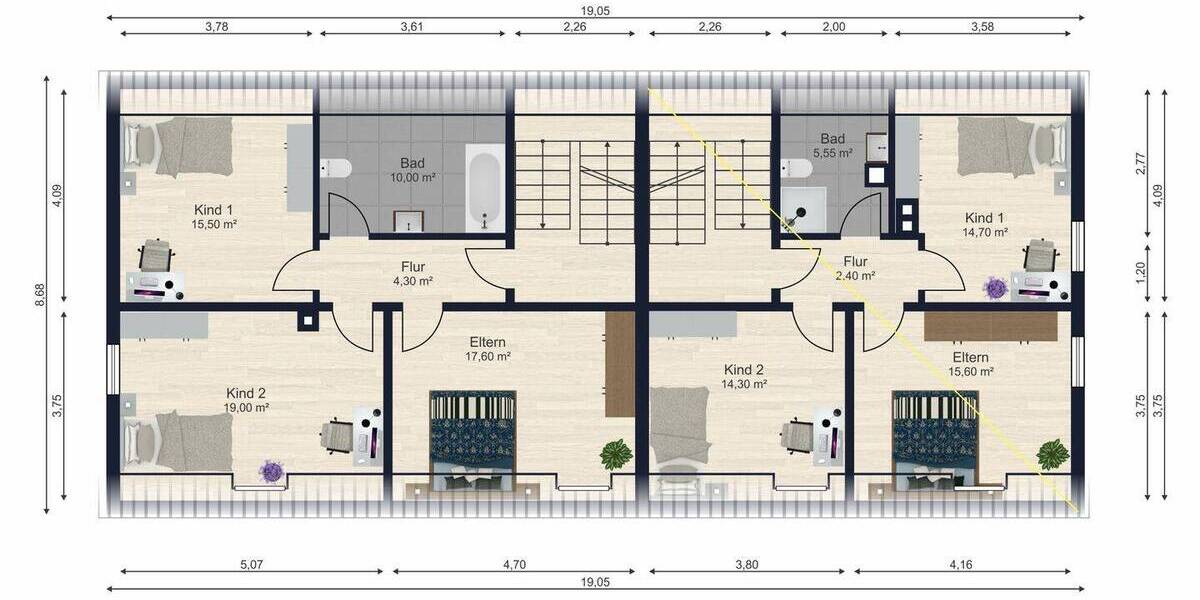 Doppelhaushälfte Regensburg Winzer-Kager - 6 Zimmer, 125 m&sup2;, 495.000&euro; | Angebot:25820782