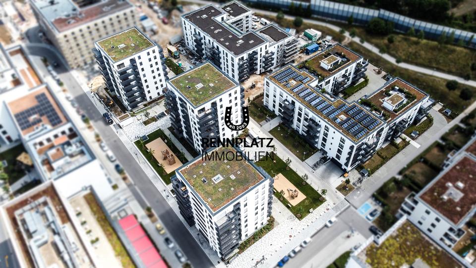 EG-03| Möblierte 2-Zimmer-Wohnung mit EBK und Süd-West-Terrasse im Palais Candis. Frei ab 01.02. 2 zimmer